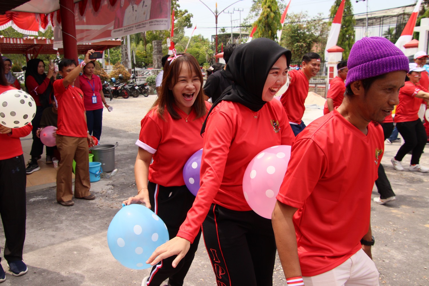 Dinas Pemberdayaan Masyarakat dan Desa Prov. Kalteng Gelar Perlombaan Meriahkan Peringatan Ulang Tahun RI ke-78