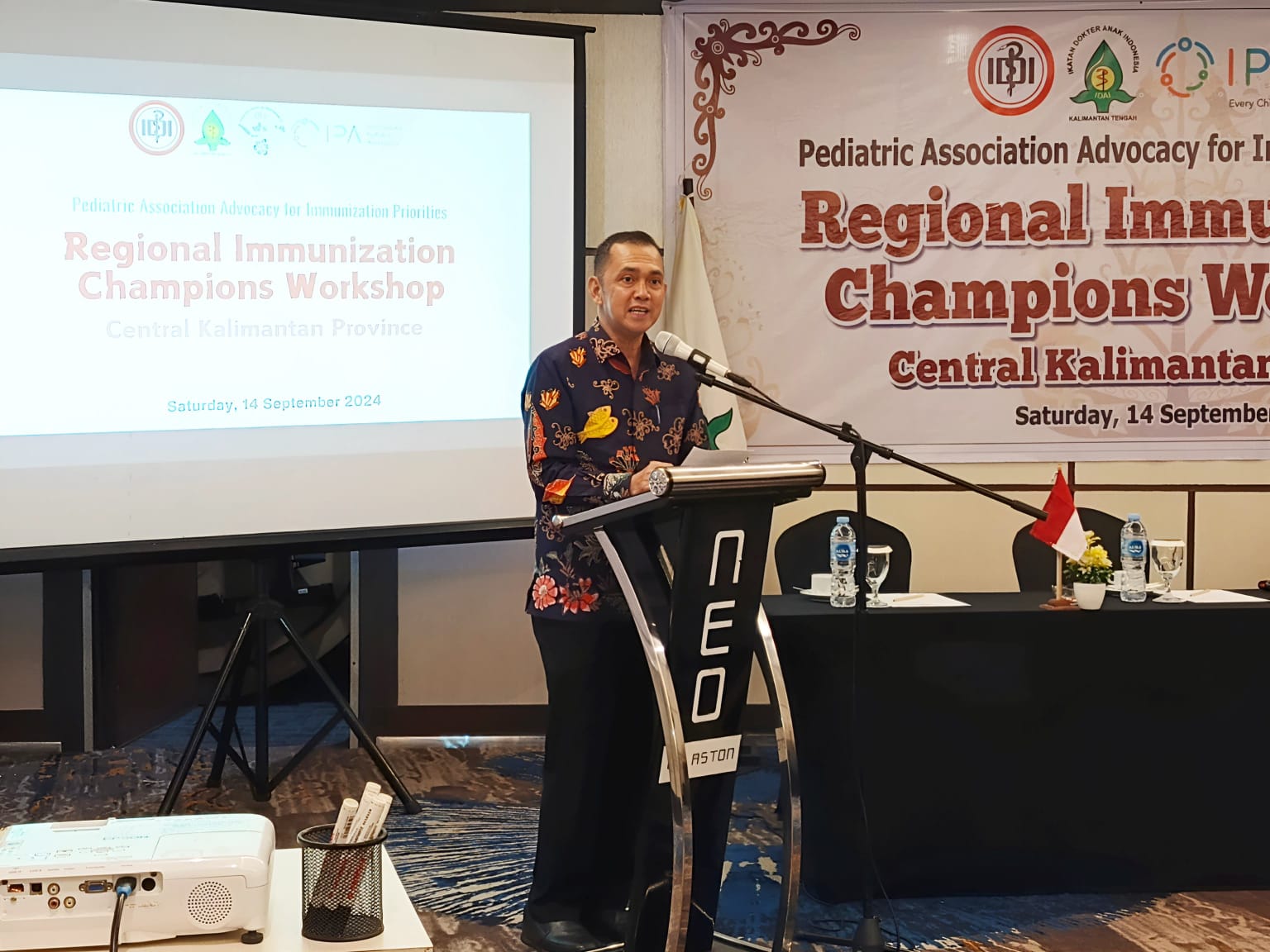 IDAI Cabang Kalteng Gelar Kegiatan Regional Immunization Champions Workshop