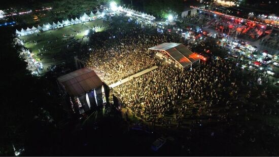 Acara Tour Konser Isen Mulang Berkah Berlangsung Sukses dan Meriah