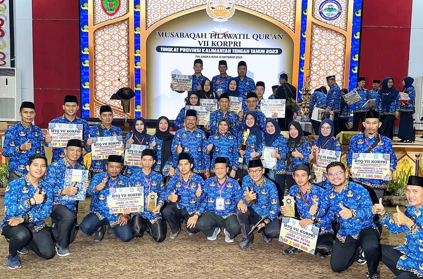 Sekretaris DPRD H. Pajarudinnoor Raih Juara Narahubung Kafilah Terbaik Kedua