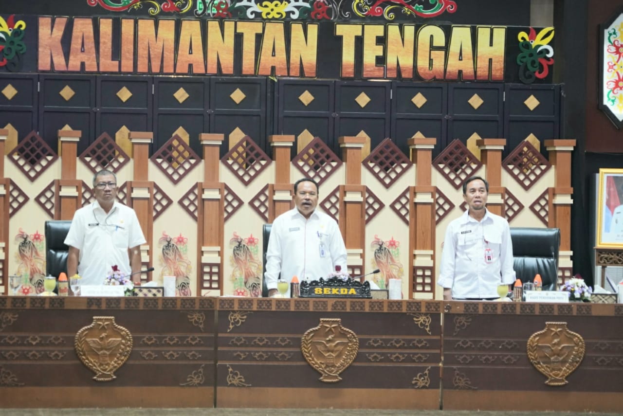 Sekda Prov. Kalteng Hadiri Acara Temu Pendidikan Dengan Kepala Sekolah, Guru, Dan Peserta Didik