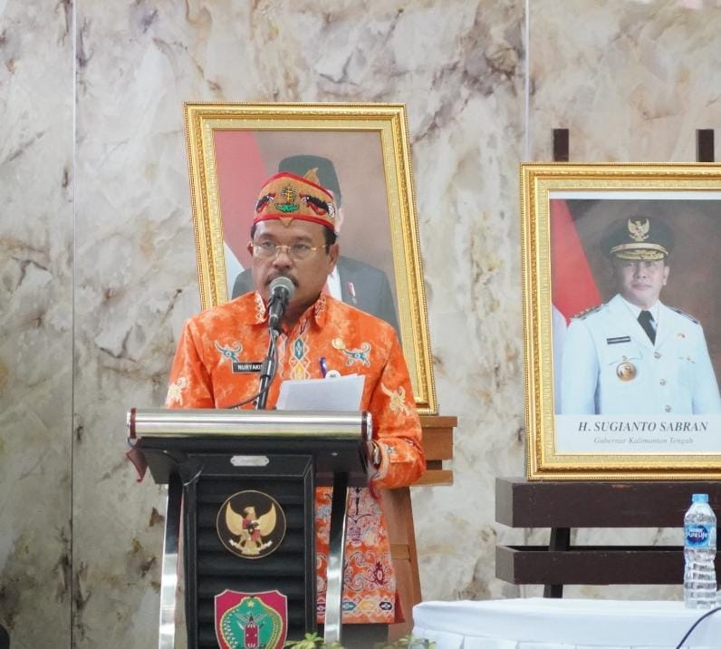 Sekda Prov. Kalteng Nuryakin Buka Rakordalev Pelaksanaan Rencana Pembangunan Daerah Provinsi Kalteng