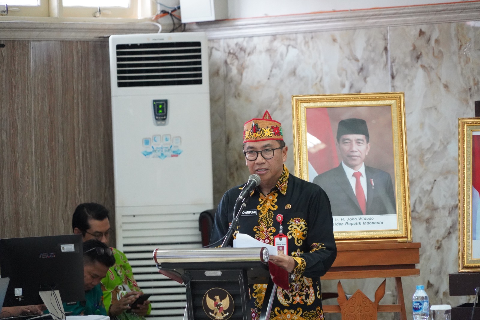 Sekda Prov. Kalteng Nuryakin Buka Rakordalev Pelaksanaan Rencana Pembangunan Daerah Provinsi Kalteng