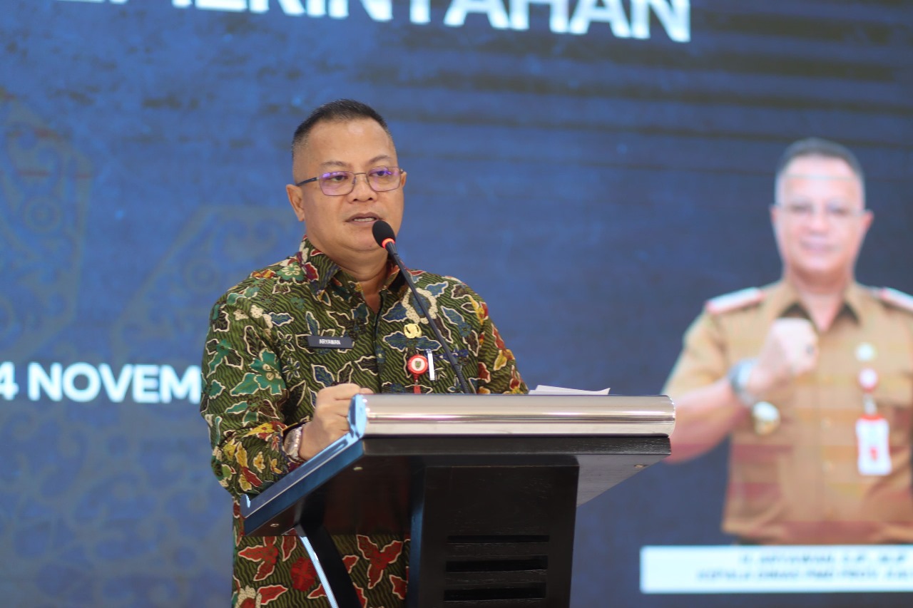 ASN dan Tekon Lingkup Dinas PMD Prov. Kalteng Ikuti Bimtek Public Speaking