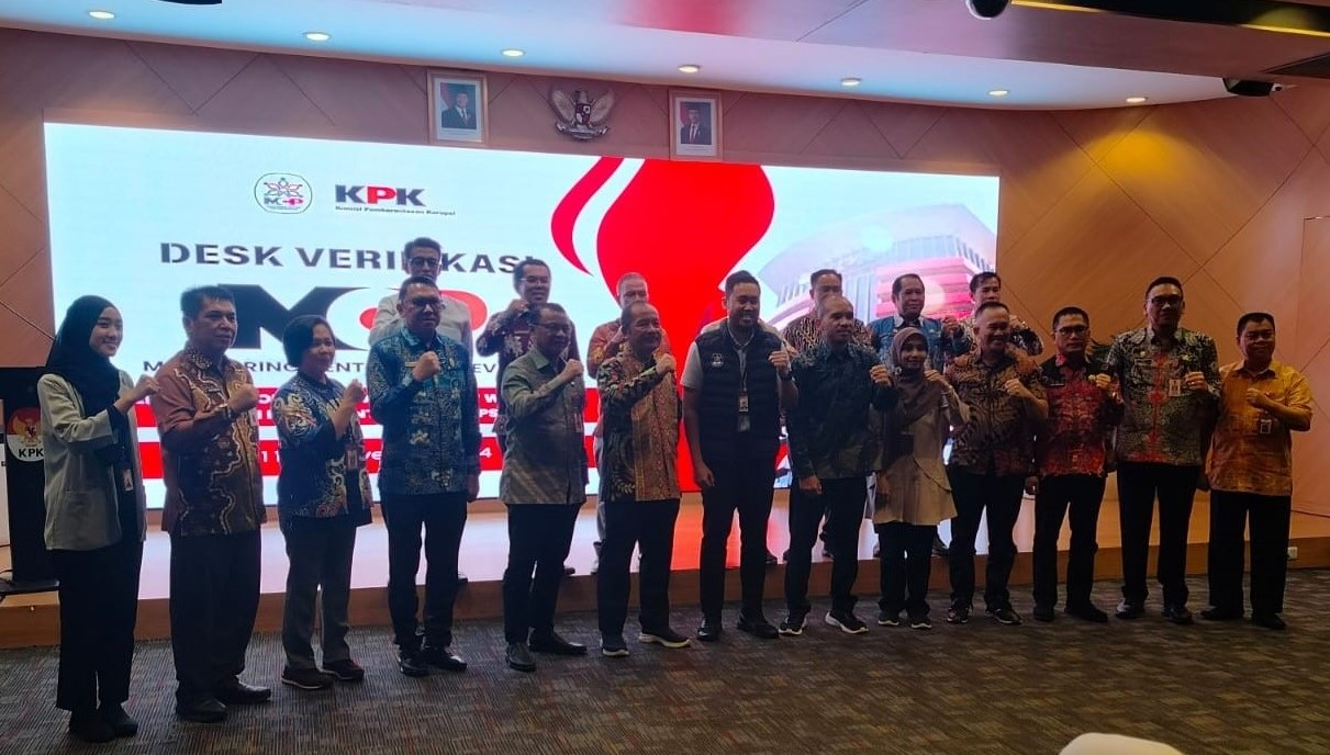 Inspektur Daerah Ikuti Desk Verifikasi MCP di KPK-RI