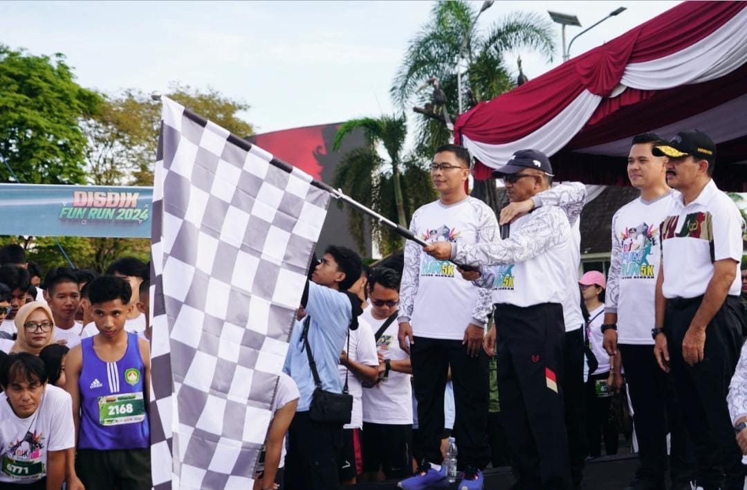 Pemprov Kalteng Gelar Disdik Fun Run 5K Kalteng Berkah