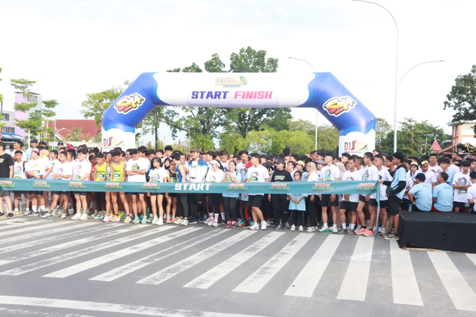 Pemprov Kalteng Gelar Disdik Fun Run 5K Kalteng Berkah