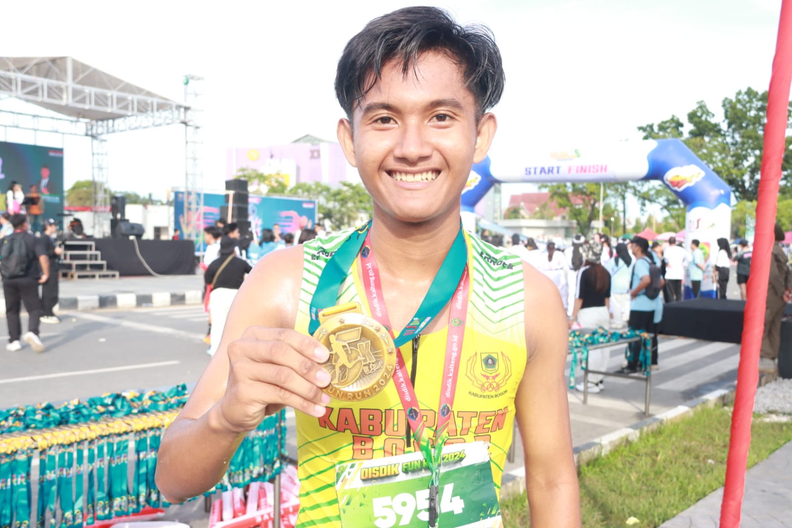 Pemprov Kalteng Gelar Disdik Fun Run 5K Kalteng Berkah