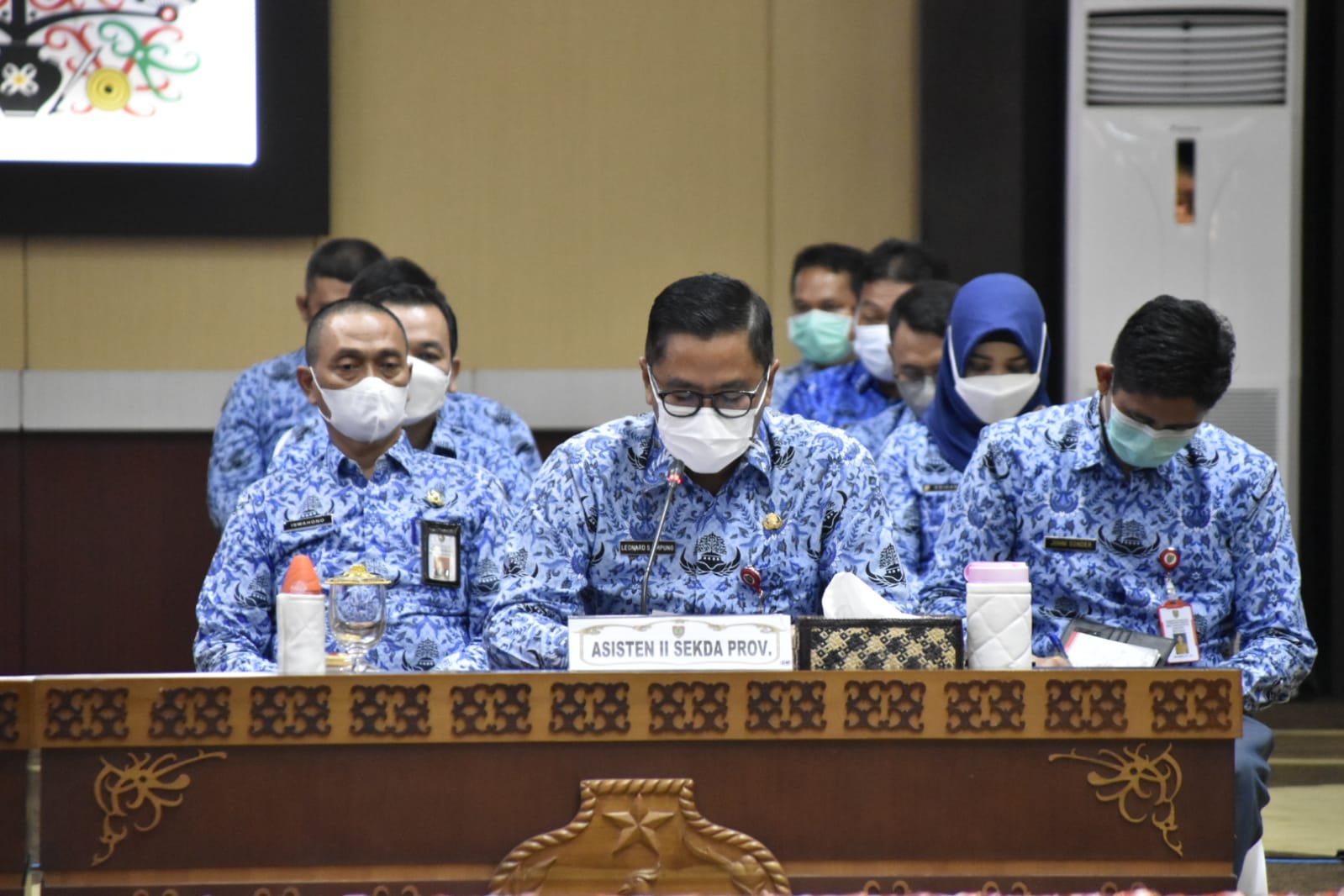 Wagub Kalteng H. Edy Pratowo Hadiri Kick Off Penandatanganan Kontrak Barang Dan Jasa Di Lingkungan Pemprov. Kalteng