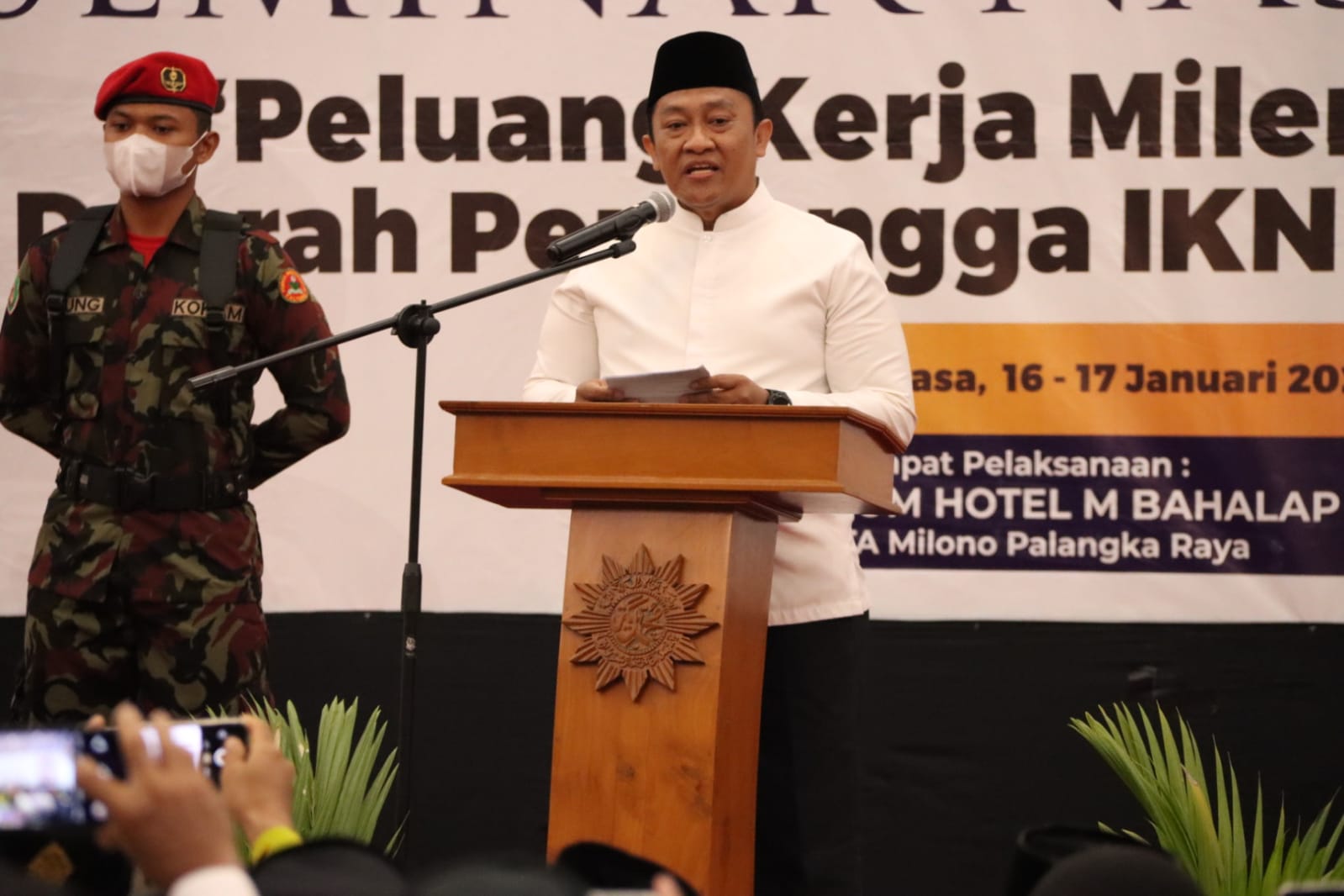 Wagub Kalteng Hadiri Kegiatan Tabligh Akbar Bersama Ketua Umum Pimpinan Pusat Muhammadiyah