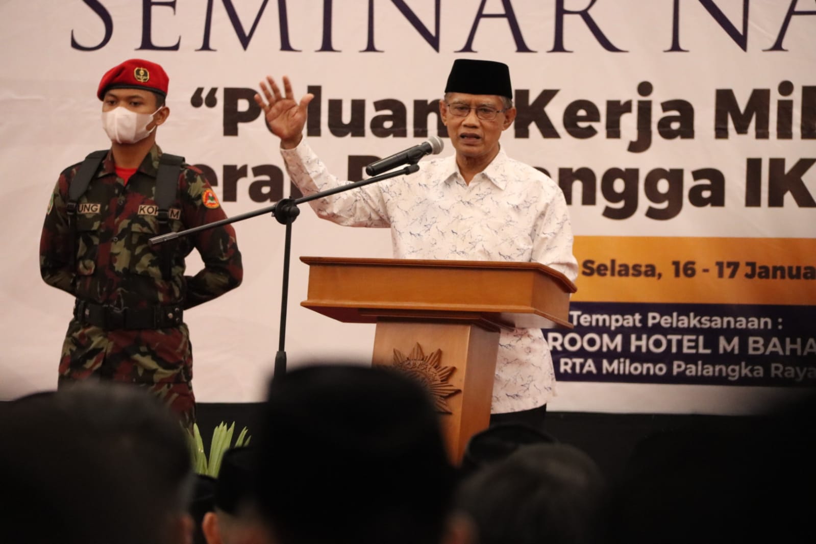 Wagub Kalteng Hadiri Kegiatan Tabligh Akbar Bersama Ketua Umum Pimpinan Pusat Muhammadiyah