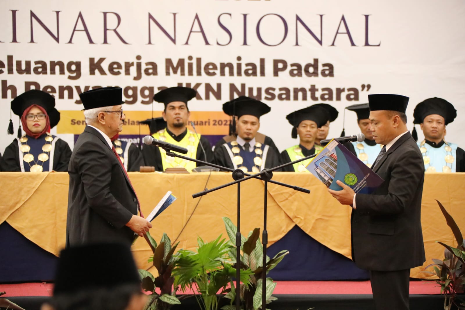 Pelantikan Rektor Universitas Muhammadiyah Palangka Raya Periode 2023-2027