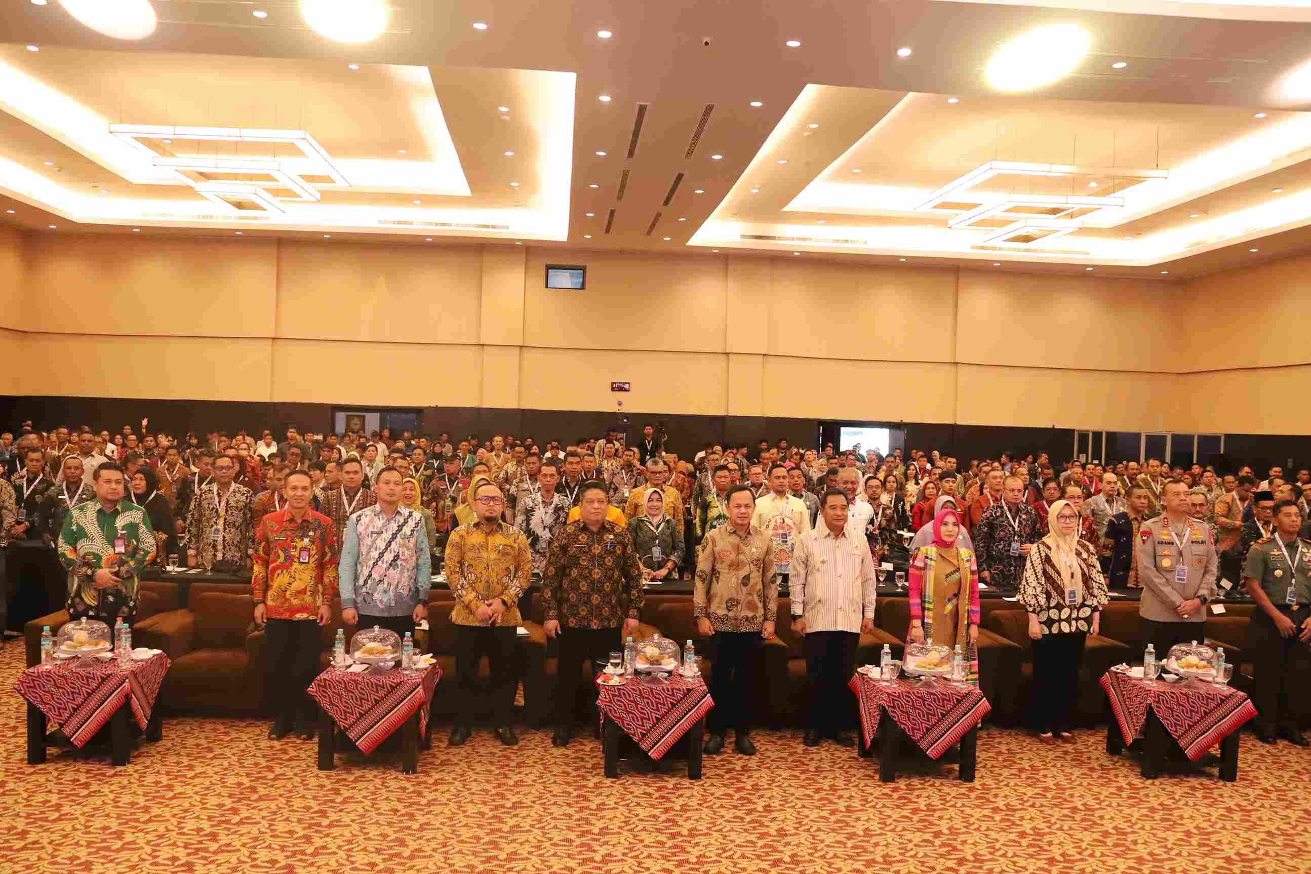 Para Kepala Badan Kesbangpol dari Seluruh Provinsi dan Kabupaten/Kota di Indonesia Hadiri Rakornas Pelaksanaan Urusan Pemerintahan Umum