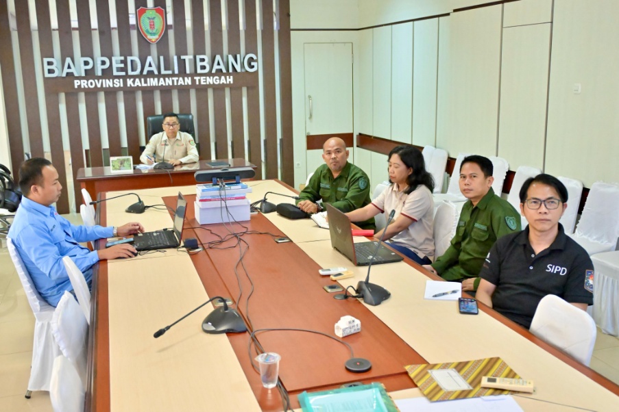 Bapperida Prov. Kalteng Ikuti Rapat Penyusunan Blueprint Kalimantan Tengah 2045