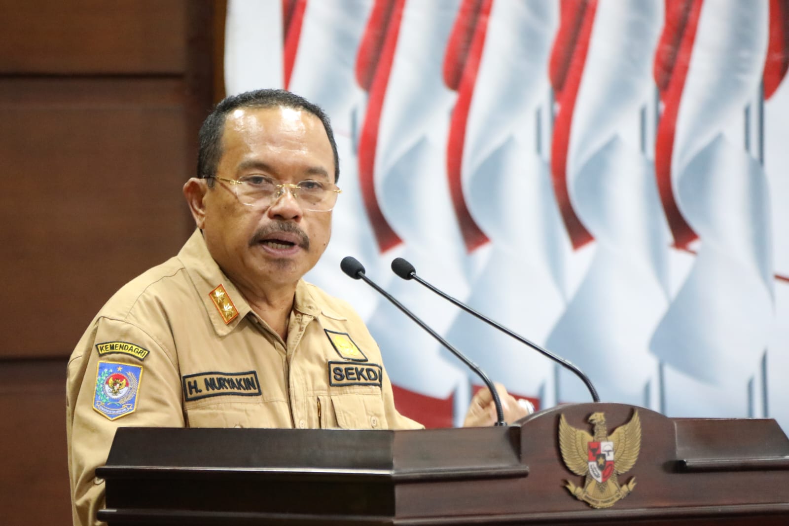 Sekda Prov. Kalteng  Hadiri Entry Meeting Pemeriksaan BPK RI Atas LKPD