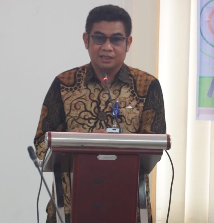 Asisten Ekbang Leonard S. Ampung Buka FGD Sinkronisasi Data Blank Spot