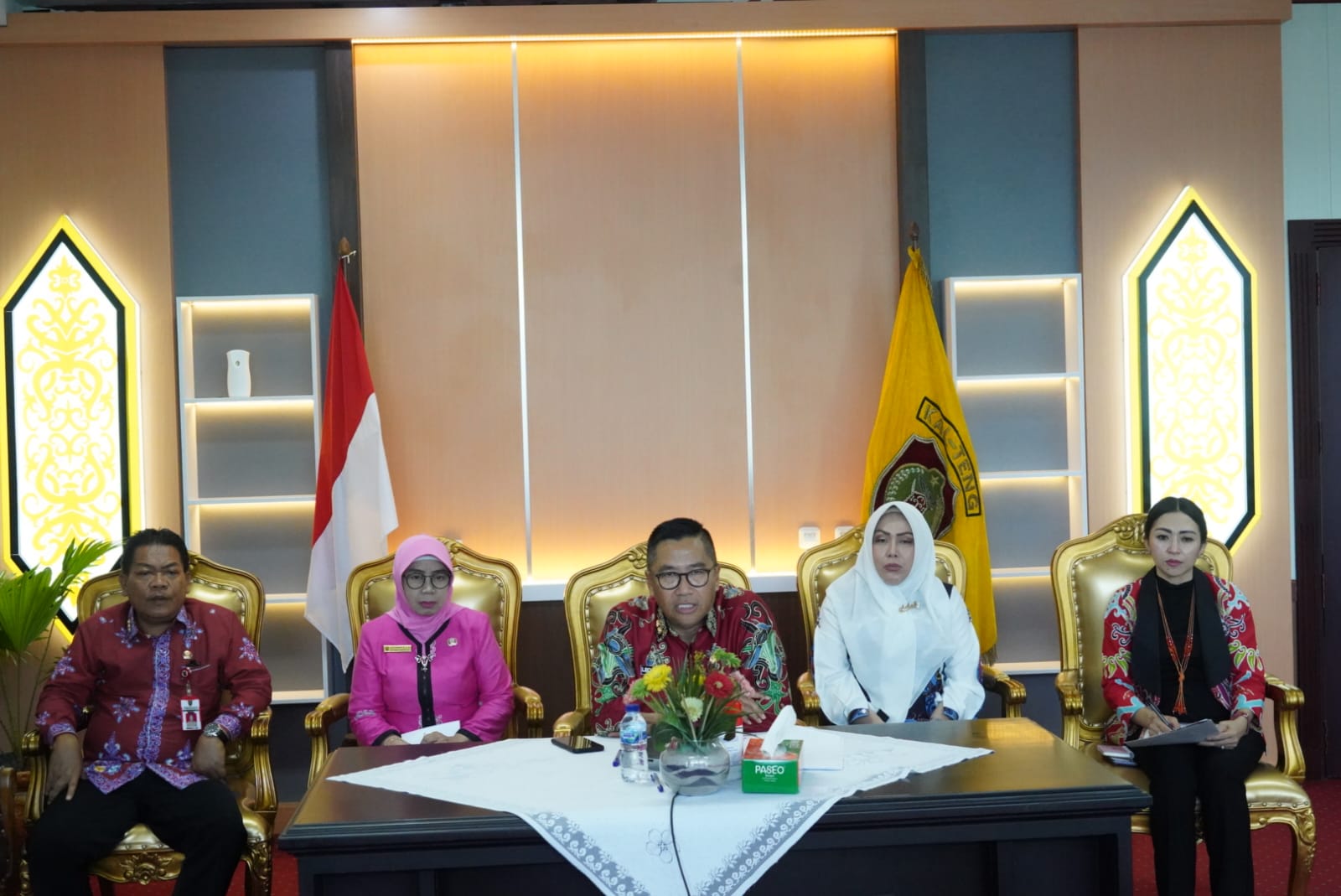 Asisten Ekbang Leonard S. Ampung Hadiri Rakor Gernas BBI 2023