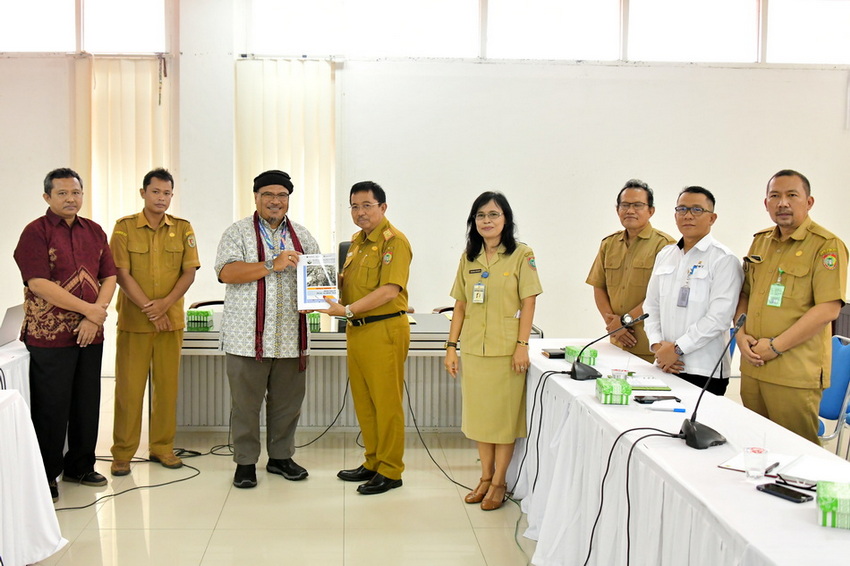 Kepala Bappedalitbang Prov. Kalteng Buka Rakortek Sinkronisasi Capaian Kegiatan IDPIM SIMURP