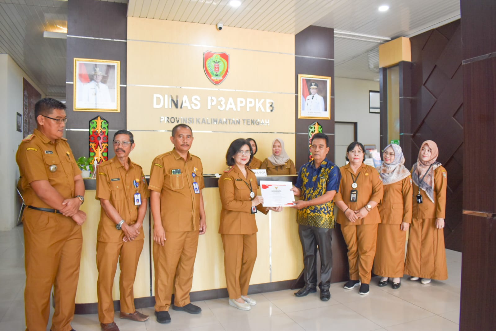 DP3APPKB Prov. Kalteng Gelar Apel Besar