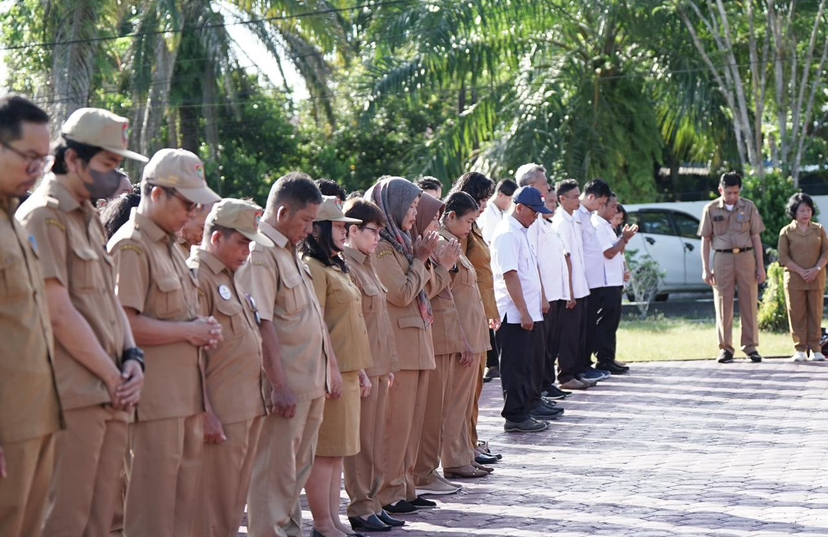 Disbudpar Kalteng Laksanakan Apel dan Halalbihalal