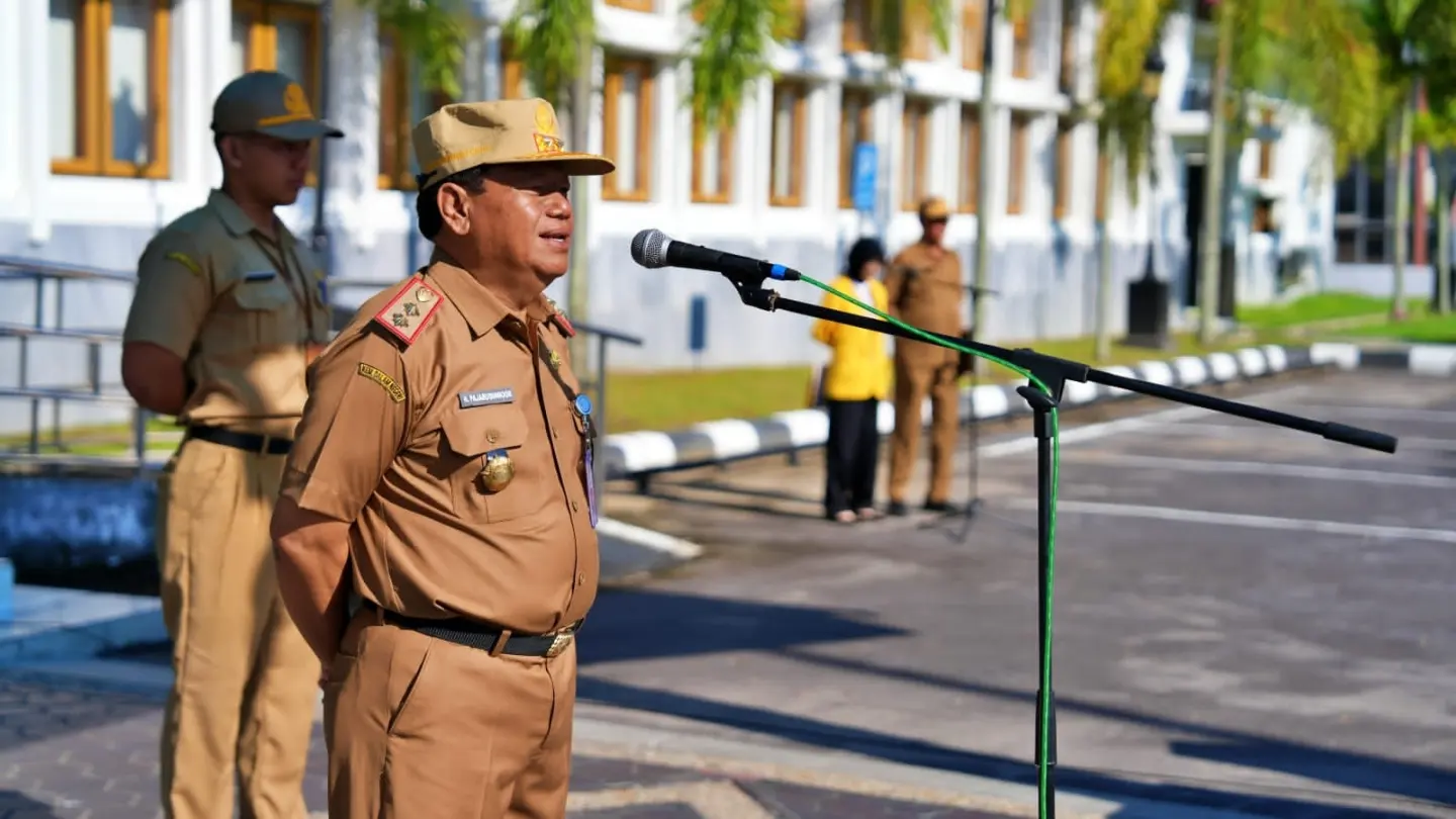 Sekretariat DPRD Laksanakan Apel dan Halalbihalal