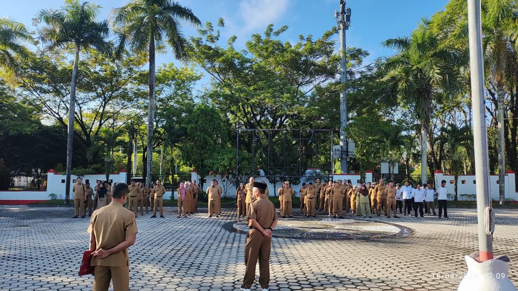 Farid Wajdi Pimpin Apel Besar dan Halalbihalal