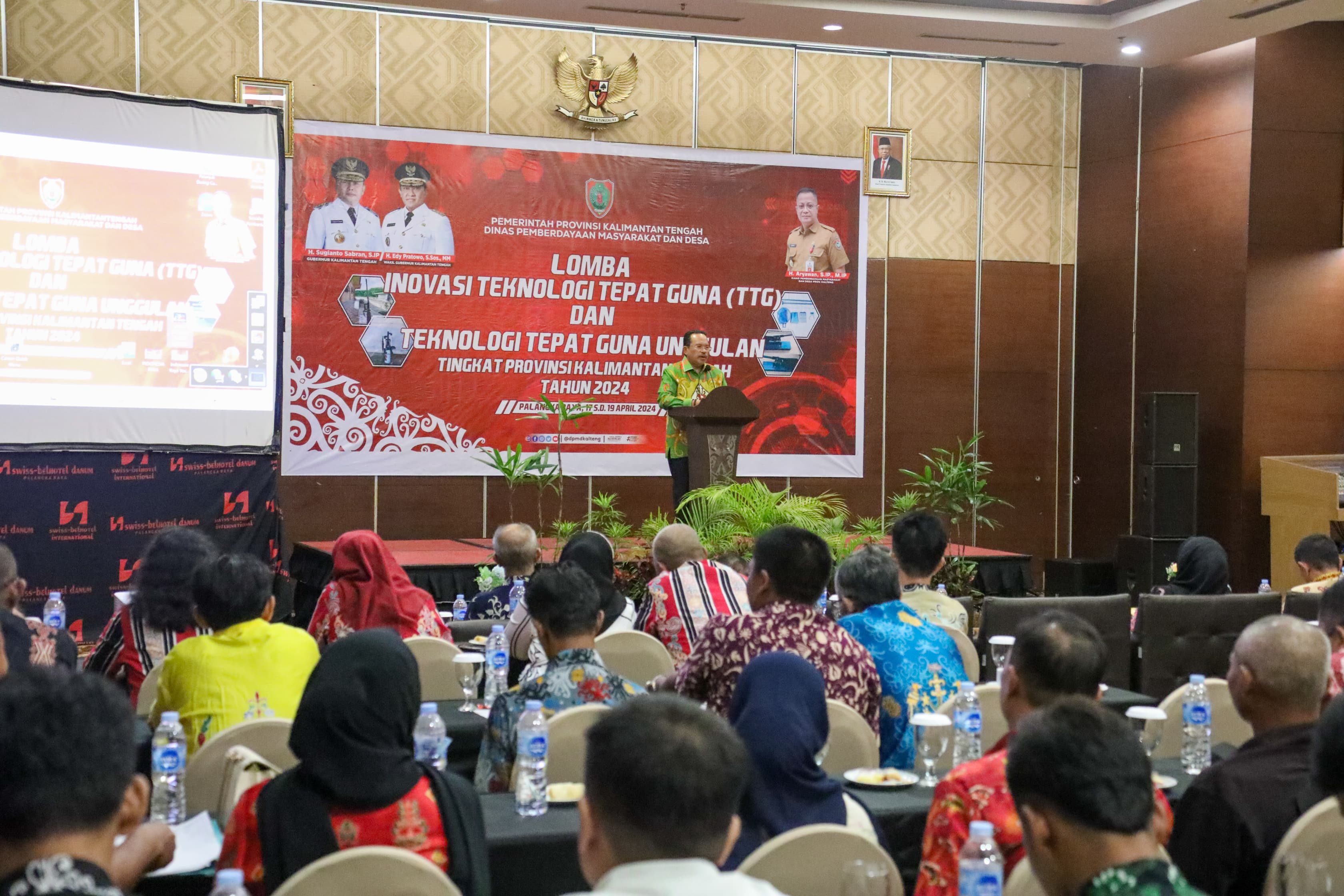 Sekda Nuryakin Berharap Lomba Tingkat Prov. Kalteng ini Dapat Jadi Katalisator Bagi Pengembangan dan Pemantapan Hasil Inovasi