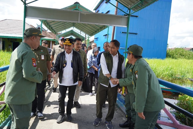 Gubernur Kalteng Agustiar Sabran Sambut Kunjungan Kerja Menteri Kehutanan RI Raja Juli Antoni