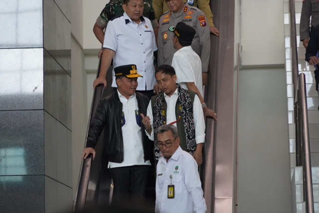 Gubernur Kalteng Agustiar Sabran Sambut Kunjungan Kerja Menteri Kehutanan RI Raja Juli Antoni