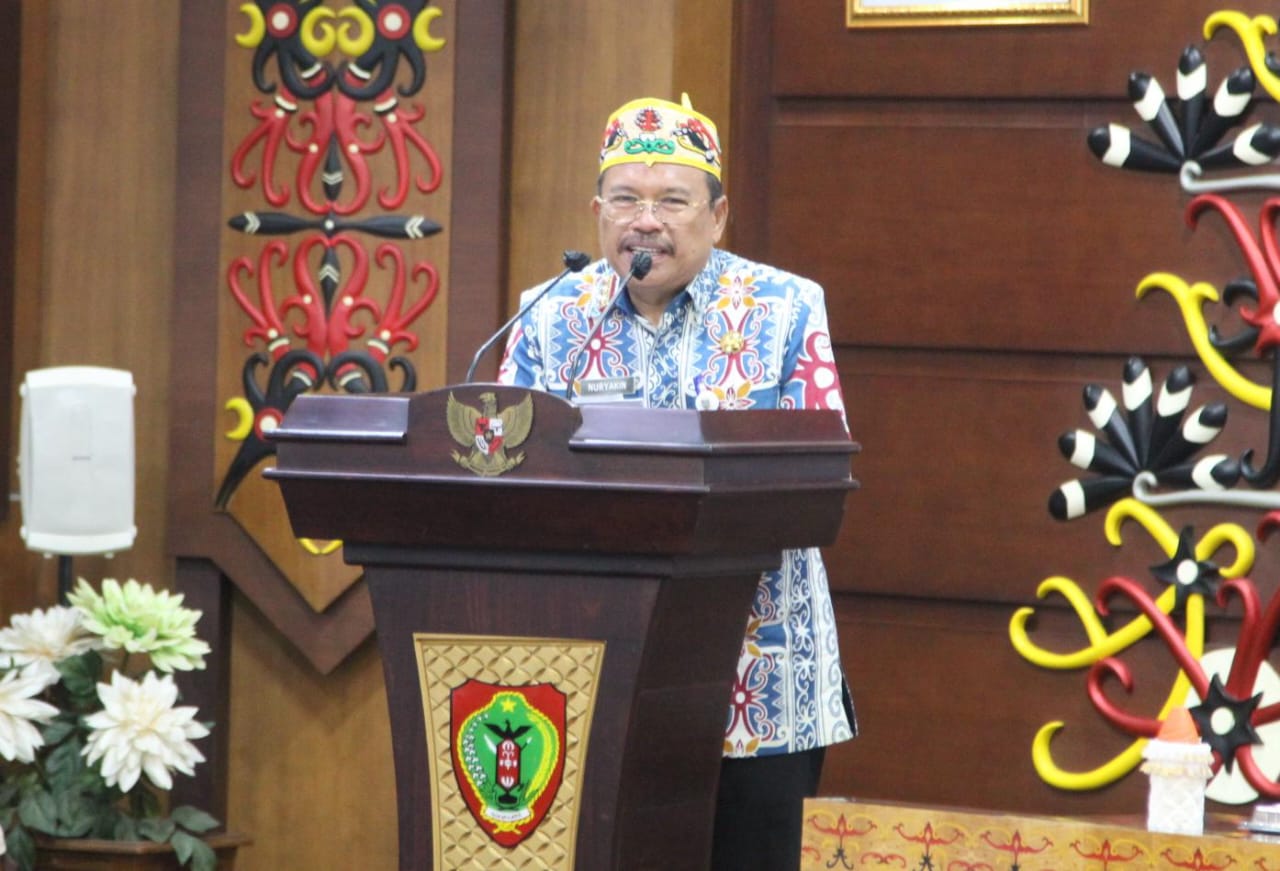 Sekda Nuryakin Ambil Sumpah dan Janji Juri Festival Budaya Isen Mulang Tahun 2024