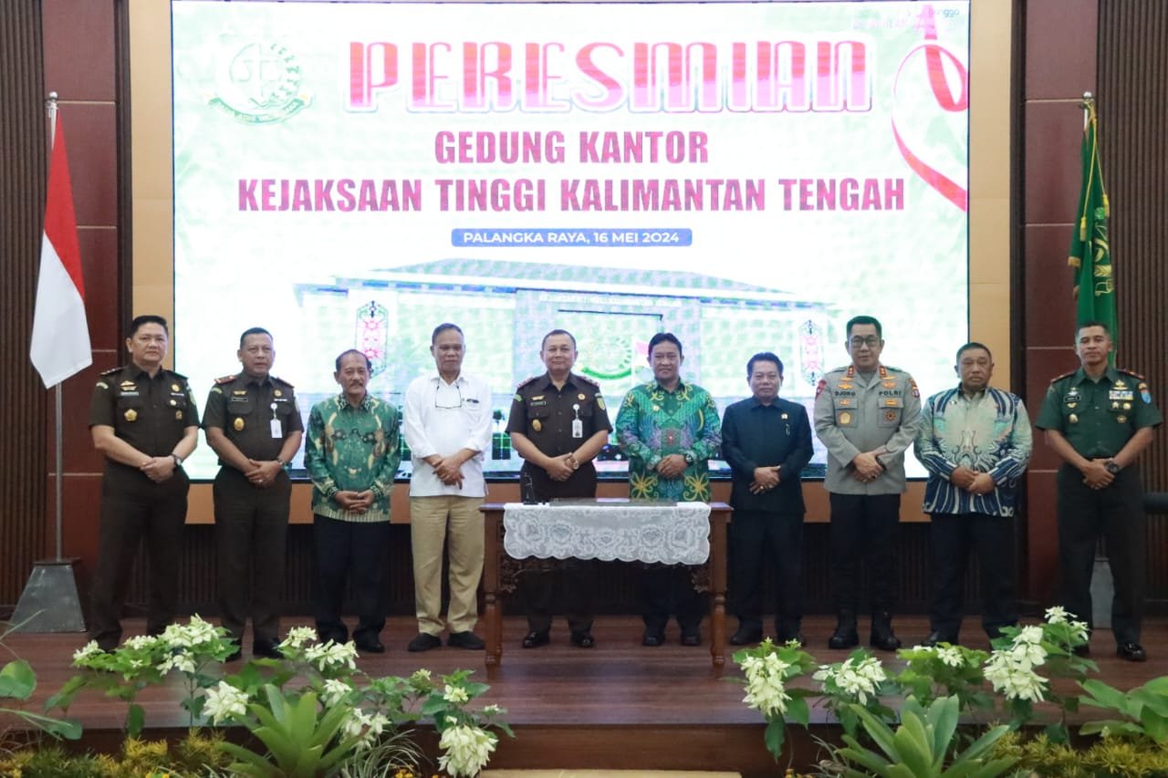 Wagub Kalteng Edy Pratowo Hadiri Peresmian Gedung Kantor Kejaksaan Tinggi Kalteng