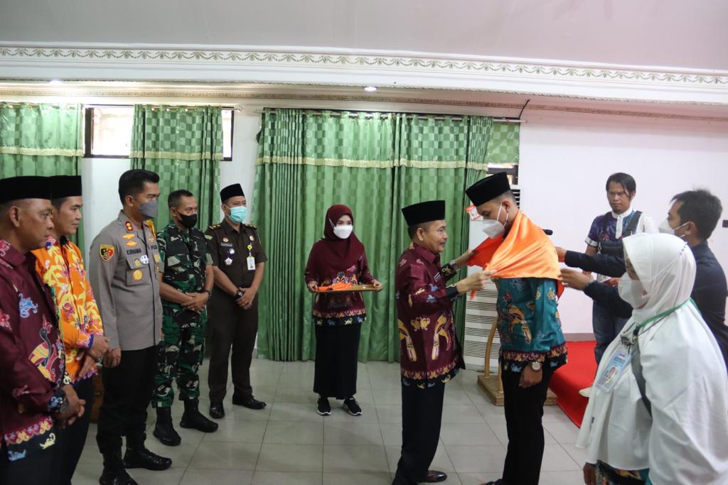 Pelepasan Keberangkatan Jamaah Calon Haji Kab. Pulang Pisau Tahun 2022