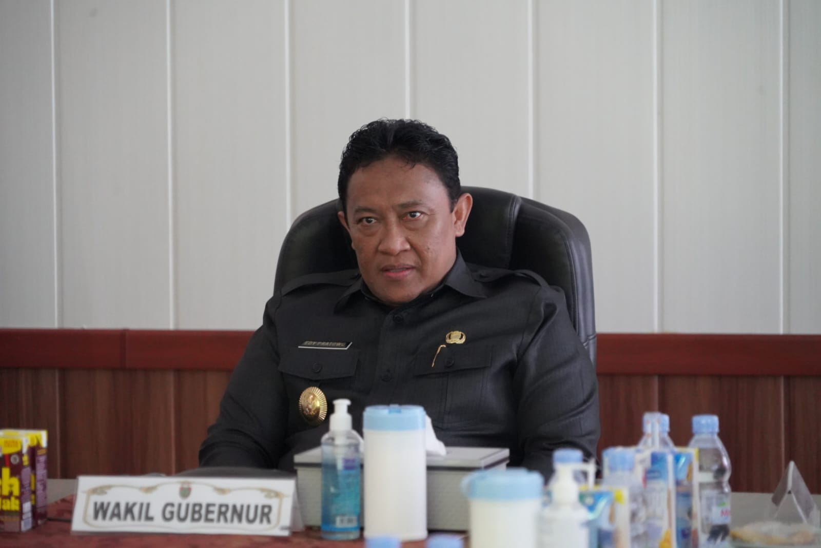 Wagub Kalteng Edy Pratowo Pimpin Rapat Terbatas GBBI dan GBWI Tahun 2023