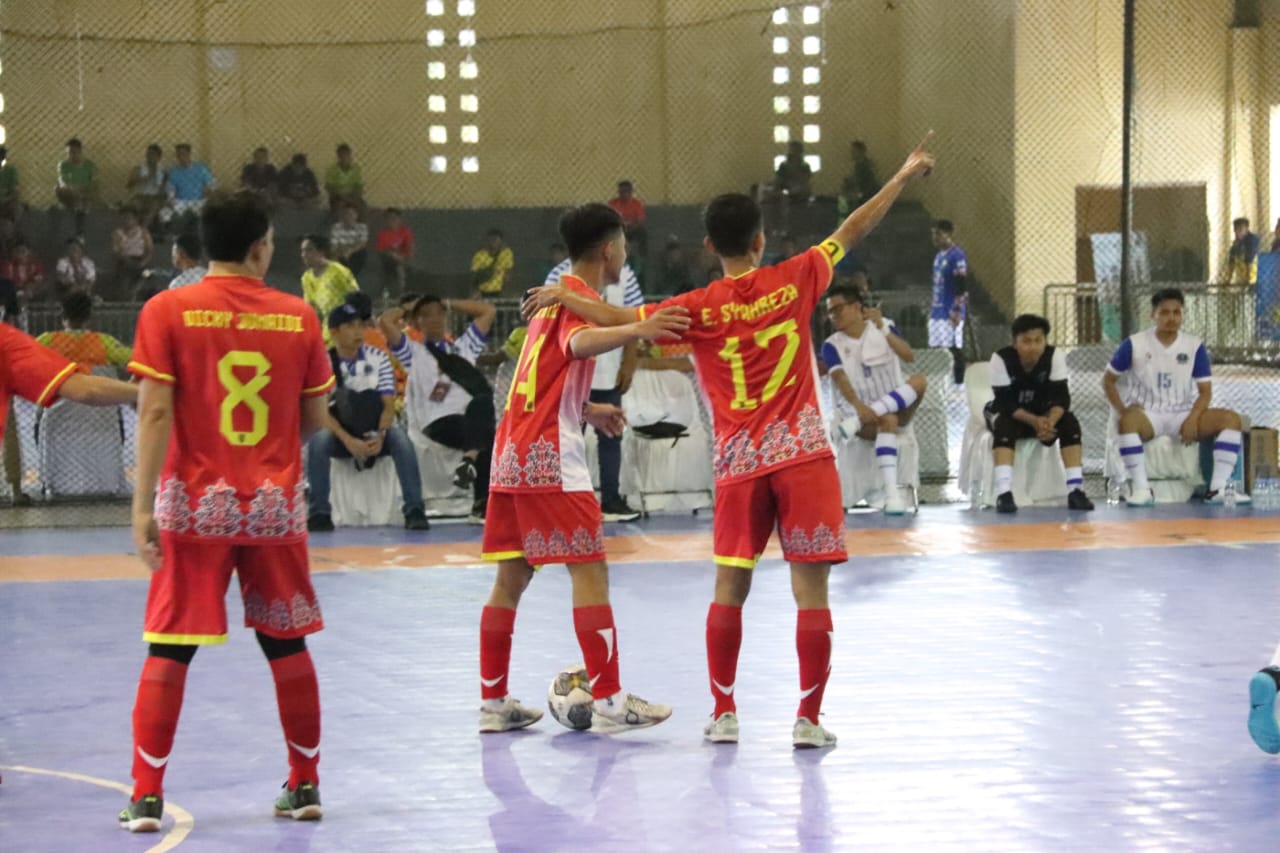 Sekda Prov. Kalteng Apresiasi Atas Prestasi Kontingen Prov. Kalteng Pada Cabor Futsal di PORNAS XVI KORPRI