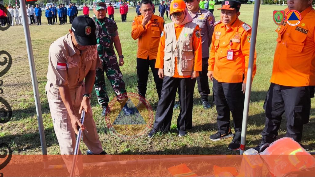 Kepala Bidang Pemadaman dan Pengendalian Operasi Kibue Hadiri Apel Kesiapsiagaan Karhutla