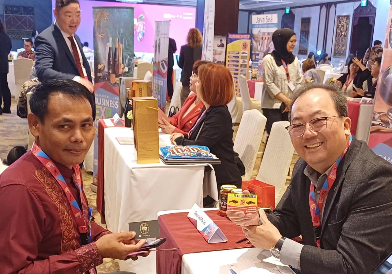 Pemprov Kalteng Melalui Dislutkan Ikuti Singapore - Indonesia Business Expo Forum 2024