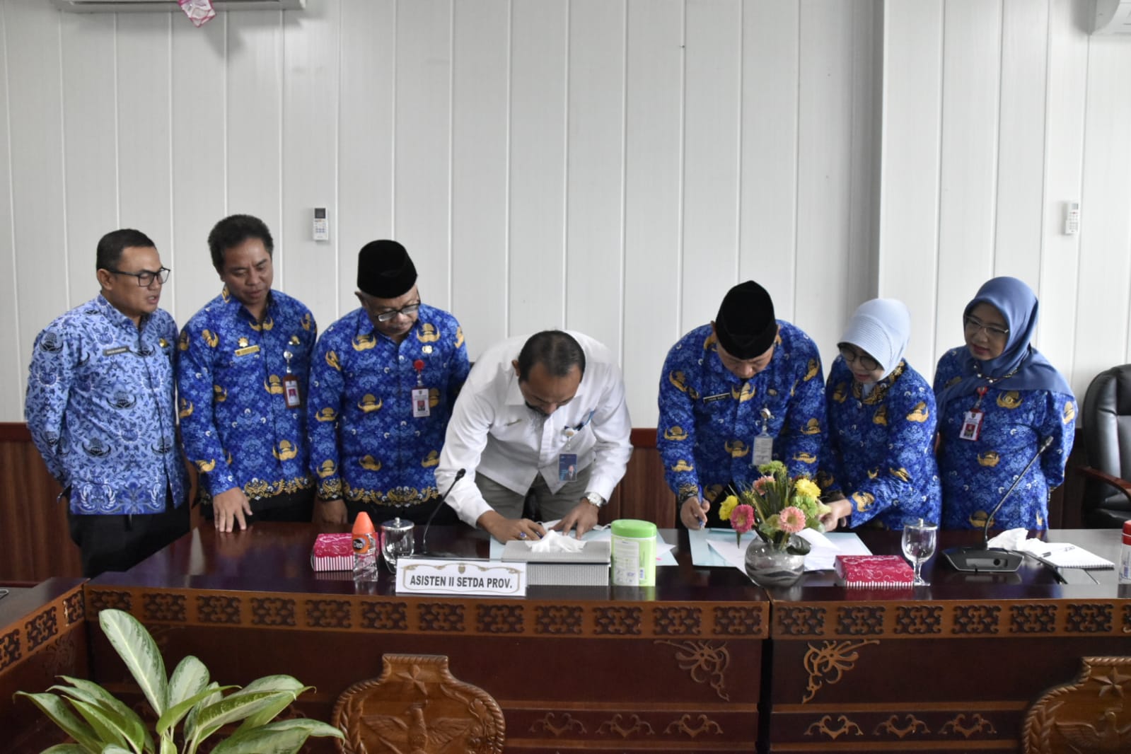 Rapat Pengendalian Inflasi Daerah Dan Penandatanganan PKS Antara Pemprov. Kalteng Dengan Perum Bulog Kanwil Kalteng