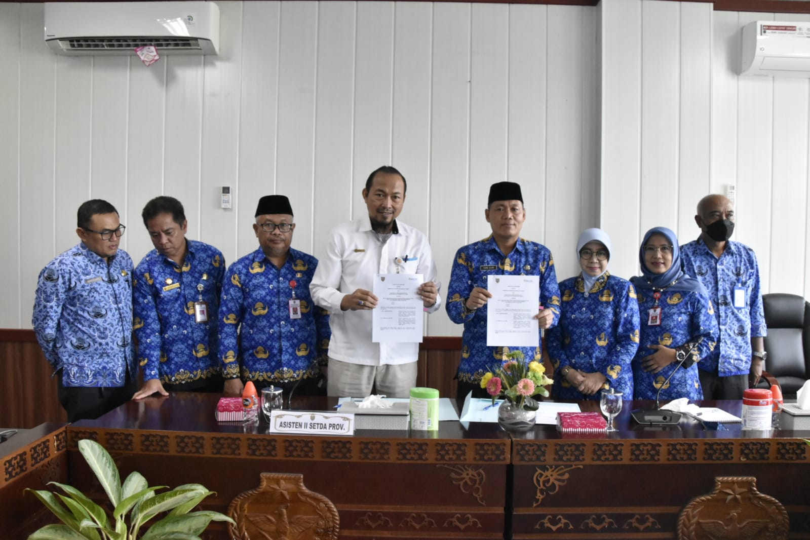 Rapat Pengendalian Inflasi Daerah Dan Penandatanganan PKS Antara Pemprov. Kalteng Dengan Perum Bulog Kanwil Kalteng