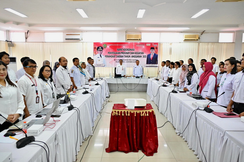 Bappedalitbang Gelar Rapat Penyesuaian Program dan Kegiatan Perangkat Daerah Tahun 2025