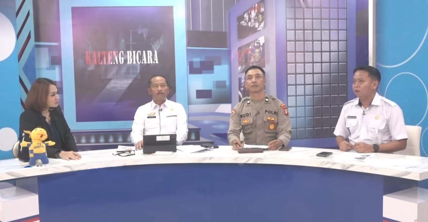 Inspektur Daerah Prov. Kalteng Saring Jadi Narasumber pada Program TVRI Dialog Kalteng Bicara