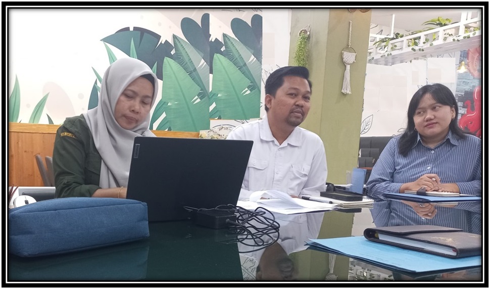 DPMPTSP Prov. Kalteng Bersama DPMPTSP Kabupaten Kotawaringin Timur Laksanakan Pengawasan Perizinan Berusaha Berbasis Risiko Terintegrasi Secara Elektronik