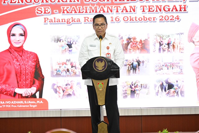 Asisten Ekbang Sri Widanarni Buka Rakor Konvergensi Intervensi Penurunan Stunting dan Pendampingan Pengukuran SSGI Kabupaten/ Kota se-Kalteng