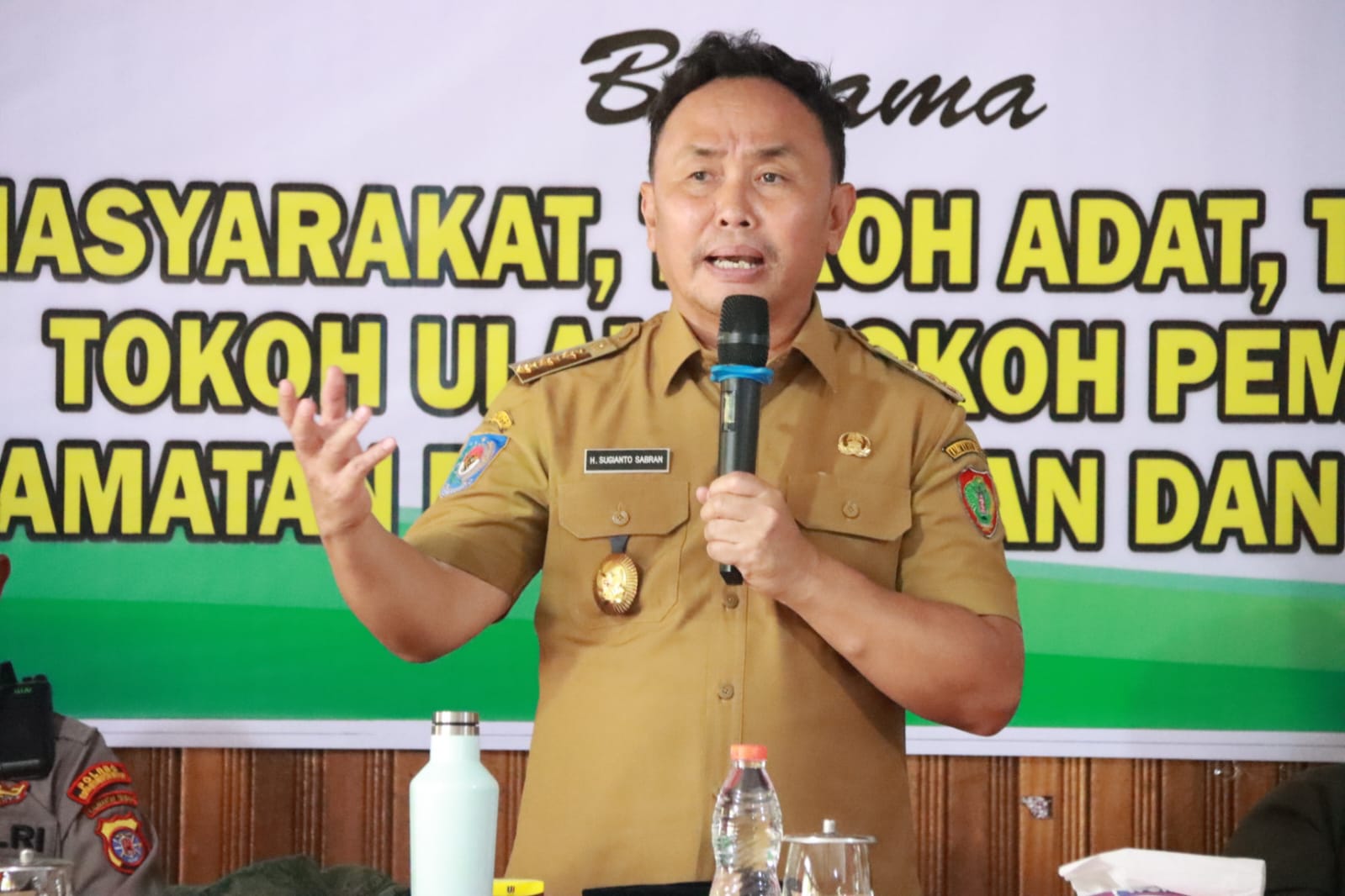 Gubernur Kalteng Sugianto Sabran Bersilaturahmi dan Lakukan Dialog dengan Tokoh Masyarakat, Tokoh Adat, Tokoh Agama dan Tokoh Pemuda