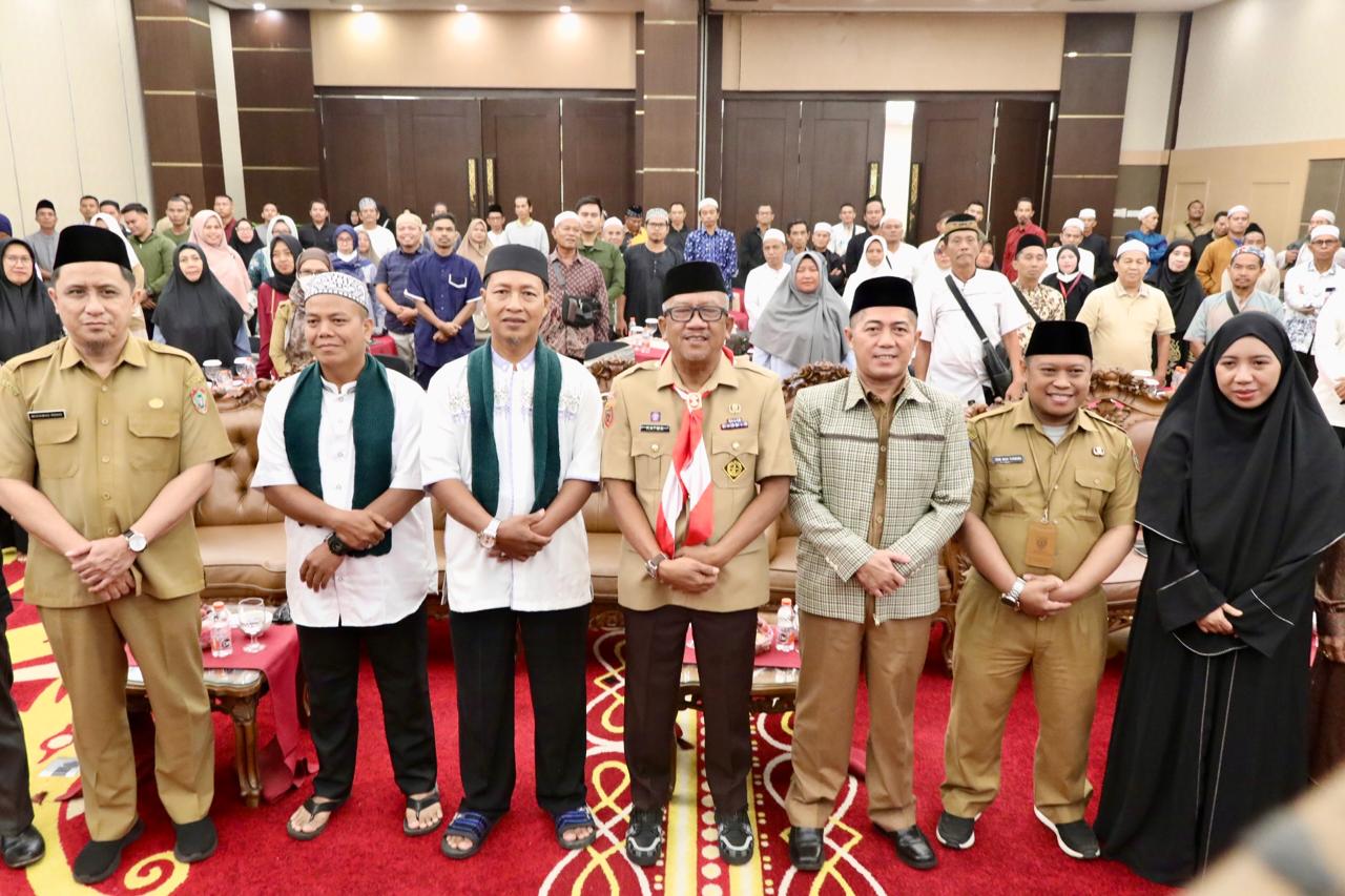 Plt Sekda Prov Kalteng M. Katma F. Dirun Berpesan Kepada Para Jamaah Agar Menjaga Kesehatan