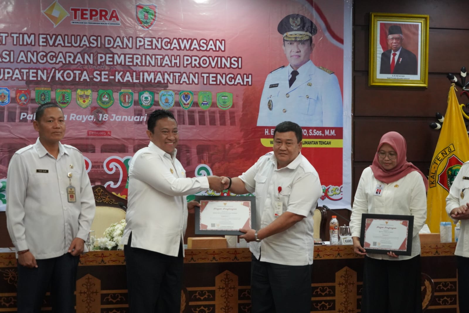 Wagub Kalteng Buka Rapat TEPRA Provinsi dan Kabupaten/Kota se-Kalteng Tahun 2023