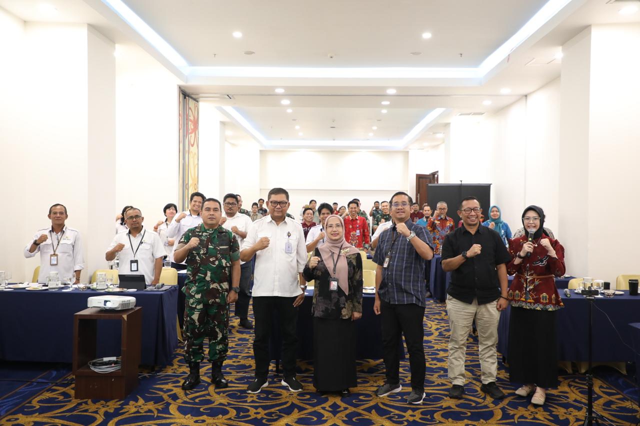 Kadis TPHP Prov Kalteng Bersama Jajaran Hadiri Rakor Fasilitas Irigasi untuk Kegiatan Optimalisasi Lahan dan Pompanisasi