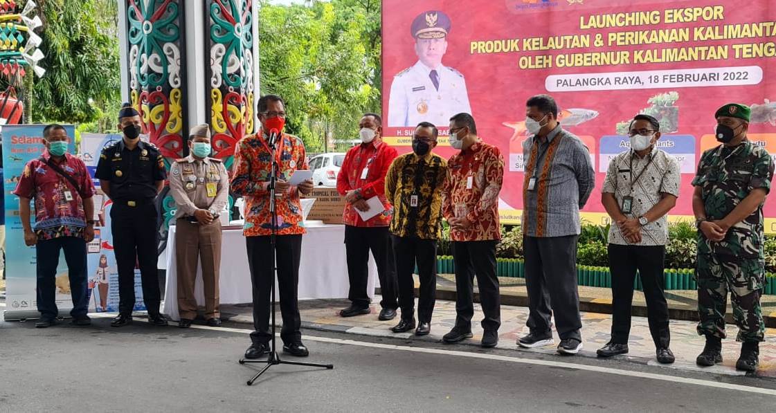 Provinsi Kalimantan Tengah Launching Produk Kelautan Dan Perikanan