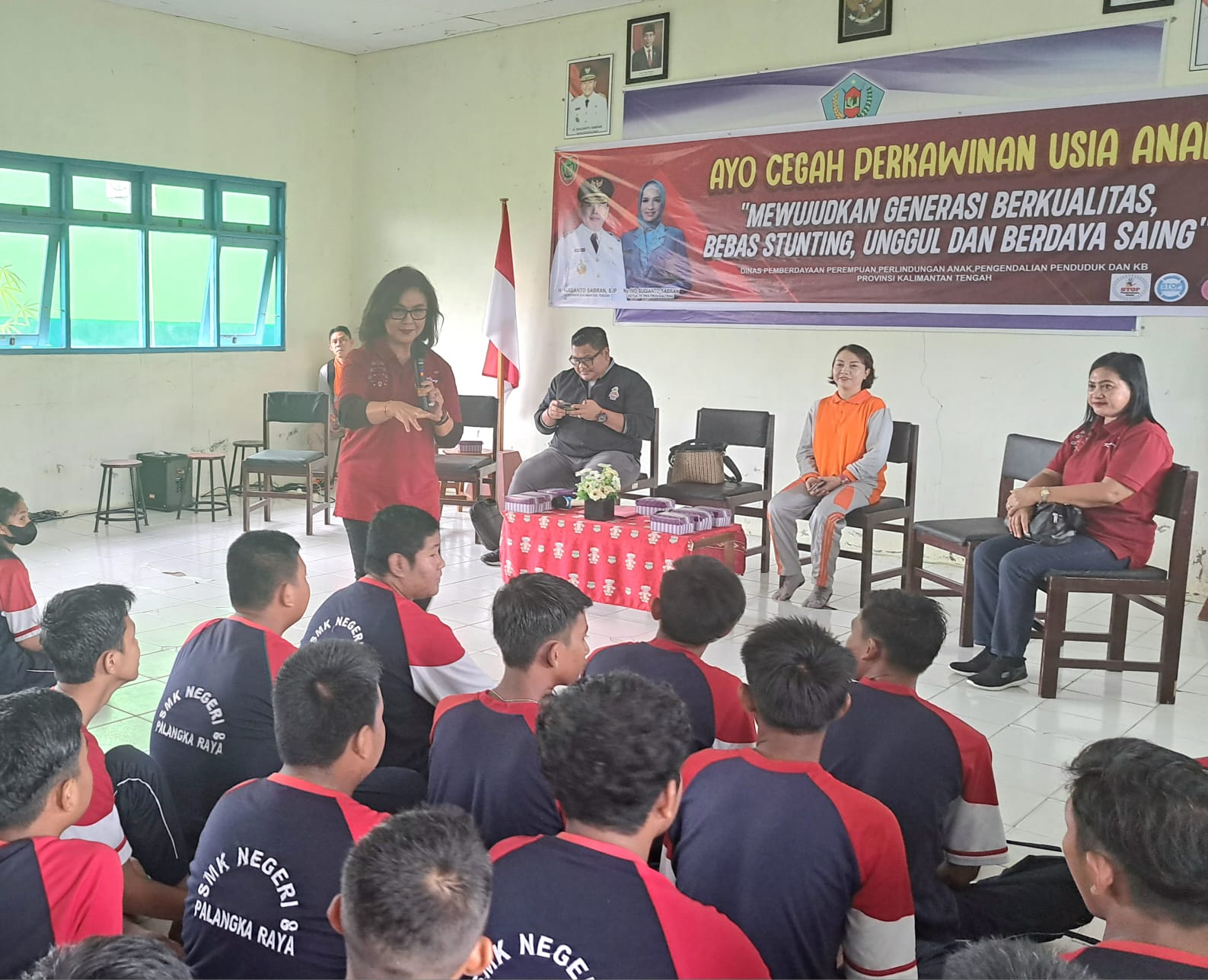 DP3AP2KB Gelar Sosialisasi Pencegahan Perkawinan Usia Anak Bagi Remaja