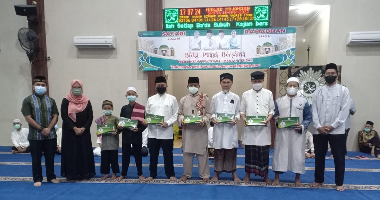 Pemprov Kalteng Gelar Safari Ramadan Di Masjid Mujahidin Kota Palangka Raya