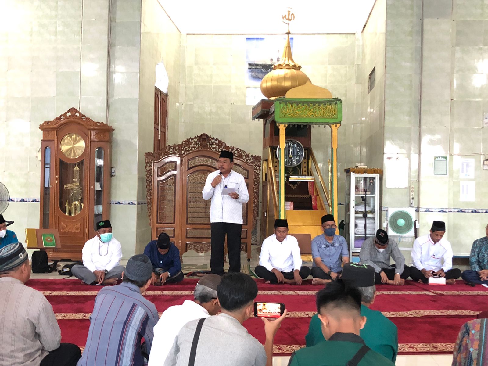 Safari Ramadan Di Masjid Dzuljalali Wal Ikram Kelurahan Muara Tuhup